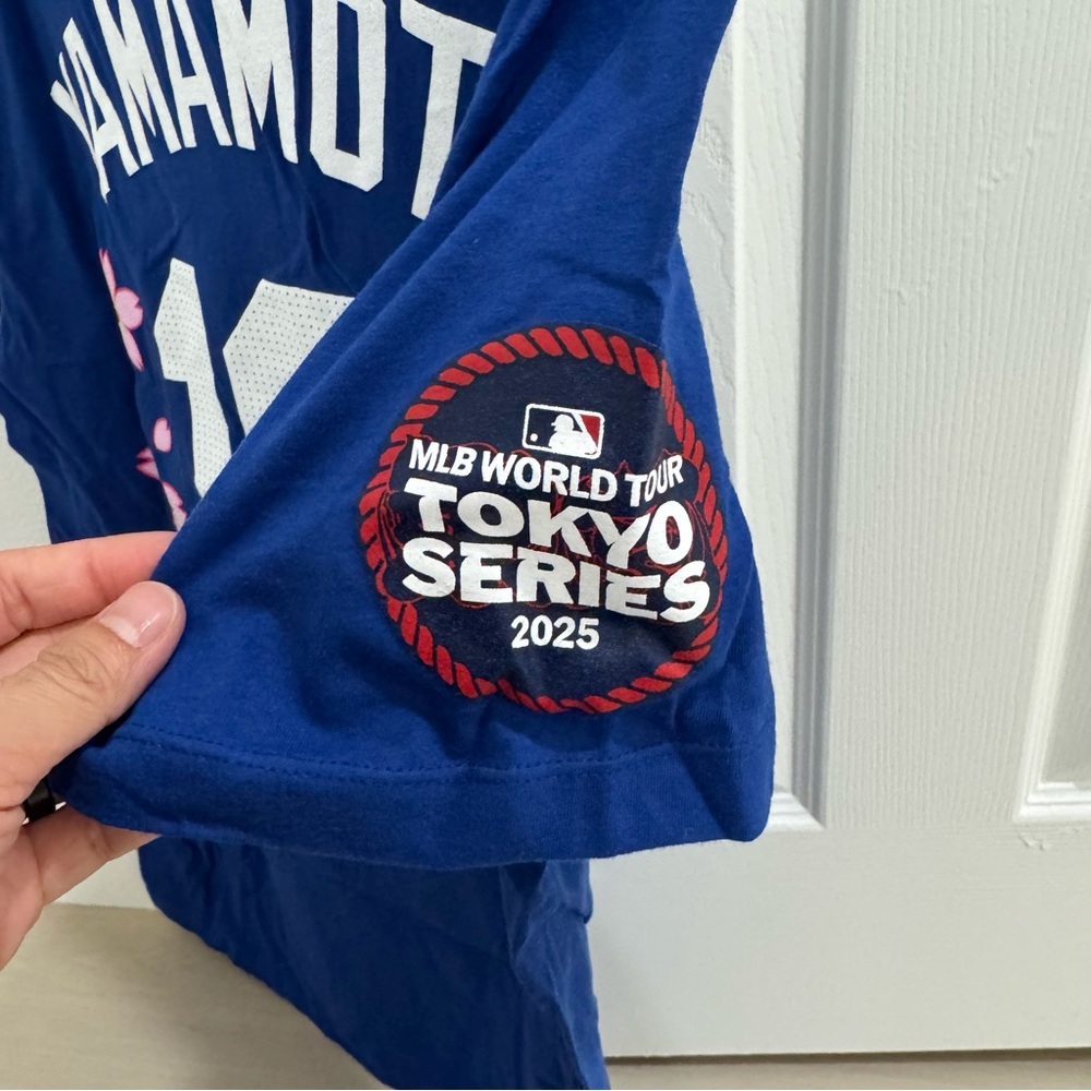 Nike - Takashi Murakami + MLB Yamamoto Dodgers SS Tee - Blue - NWT - Picture 9 of 10
